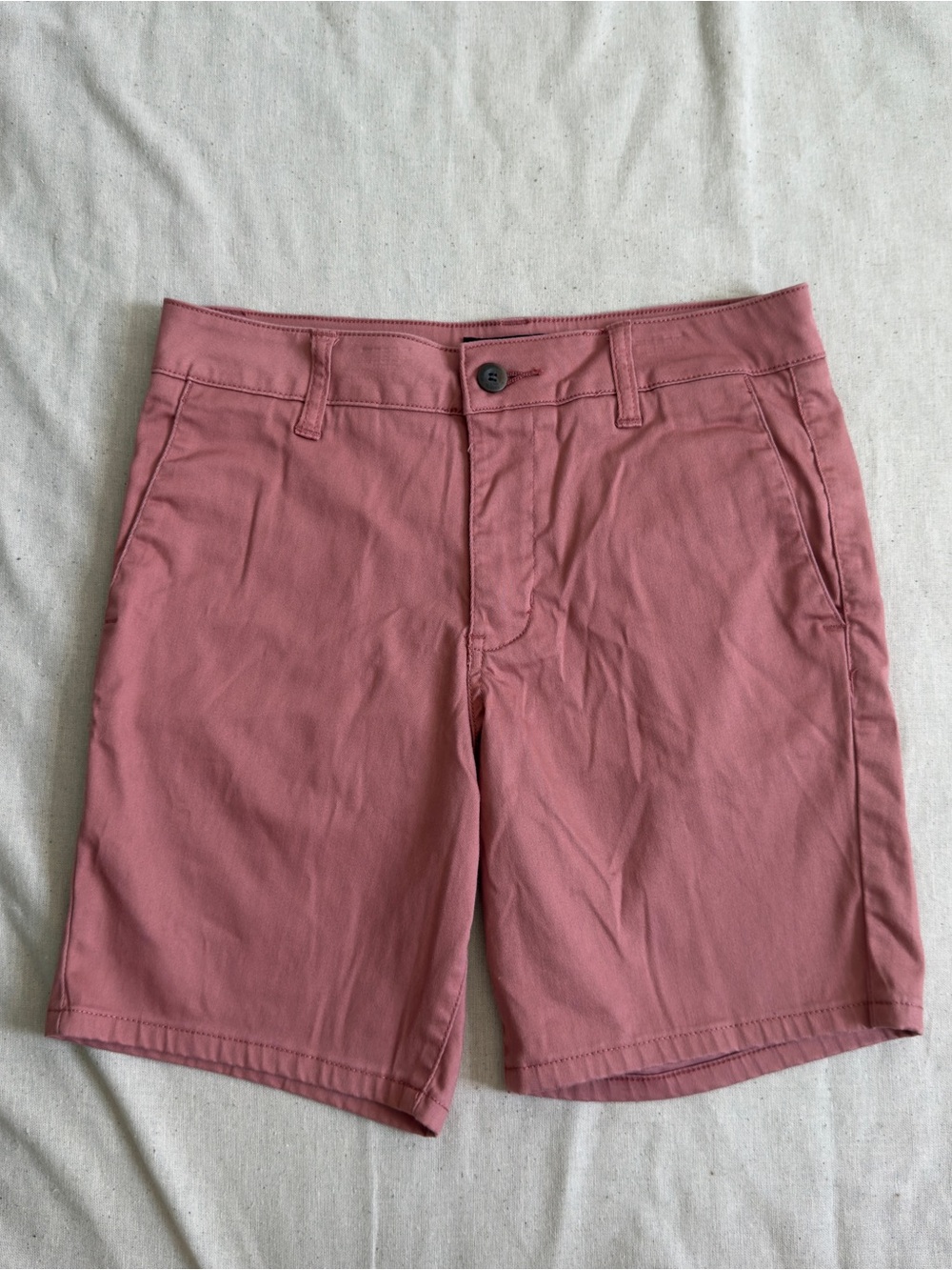 RSQ Jeans Mens Short Chino Shorts Rose Pink